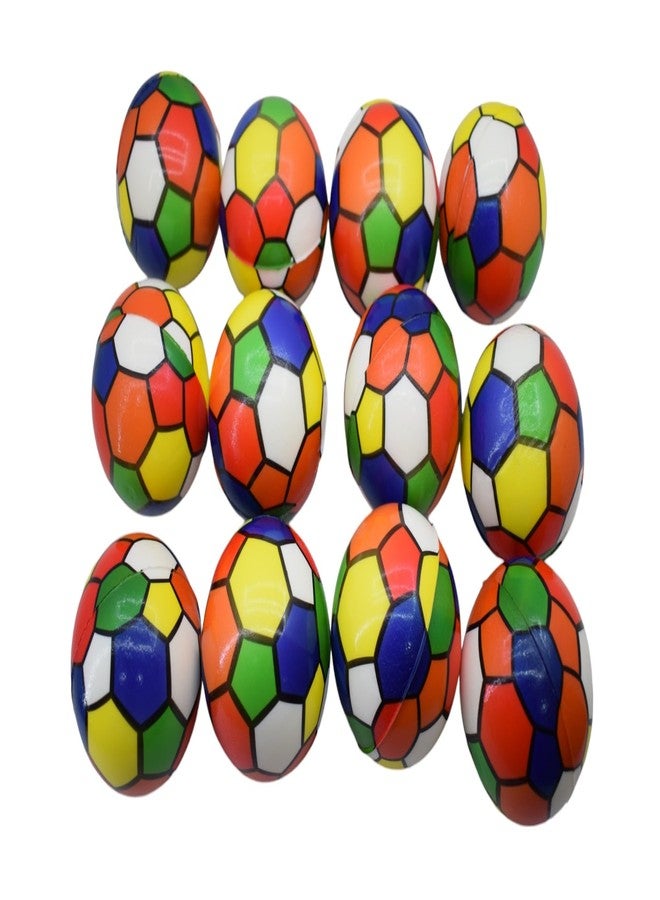 Asera كرات إسفنجية ناعمة من أسيرا، 12 قطعة، بألوان قوس قزح، خفيفة الوزن - هدايا تذكارية لأعياد ميلاد الأطفال - Image 4